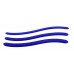 DILATOR - kék szilikon húgycsőtágító dildó szett (3db)
