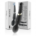 BLACK&SILVER - BECK SUCTION & VIBRATION SILICONE RECHARGEABLE BLACK