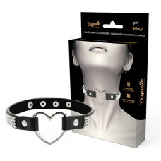 COQUETTE Chic Desire Choker - Vegán bőrből - Szív