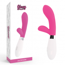 GLOSSY JACKSON NYUSZIS VIBRÁTOR - PINK