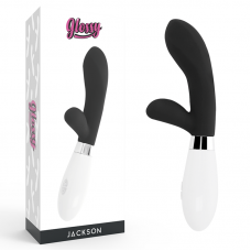 GLOSSY JACKSON NYUSZIS VIBRÁTOR - FEKETE