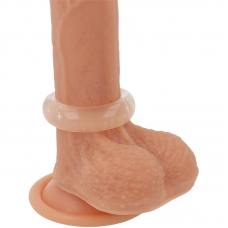 POWERING Szuper rugalmas péniszgyűrű  3.8 cm (átlátszó)