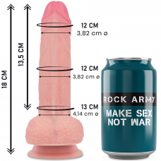 ROCKARMY MUSZTÁNG DILDÓ - 18CM