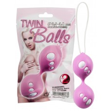 Twin Balls - gésagolyó duó (pink)