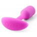 / b-vibe Snug Plug 1 - anál dildó belső súllyal (55g) - pink