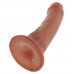 King Cock 6 dildó (15 cm) - barna