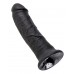 King Cock 8 dildó (20 cm) - fekete