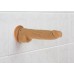 Naked Addiction Thrusting 9 - akkus, rádiós, lökő vibrátor - sötét (23cm)