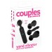 Couples Choice - akkus, melegítős masszírozó vibrátor (fekete)