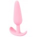 Cuties Mini Butt Plug - szilikon anál dildó - pink (2,1cm)