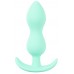 Cuties Mini Butt Plug - szilikon anál dildó - menta (2,8cm)