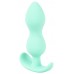 Cuties Mini Butt Plug - szilikon anál dildó - menta (2,8cm)