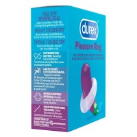 Durex Pleasure Ring Intense - péniszgyűrű (áttetsző)