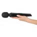 You2Toys Power Wand - akkus, masszírozó vibrátor (fekete)