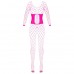 Cottelli - hálós cicaruha (pink) - S-L