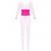 Cottelli - hálós cicaruha (pink) - S-L