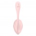 Satisfyer Ribbed Petal - rádiós vibrációs tojás (pink)