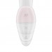 Satisfyer Supernova - akkus, léghullámos 2in1 vibrátor (fehér)