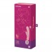 Satisfyer Triple Lover - csiklóizgatós G-pont és masszírozó vibrátor (pink)