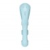Satisfyer Tri Ball 2- akkus, multifunkciós vibrátor (kék)