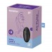 Satisfyer Vulva Lover - akkus, léghullámos csiklóizgató vibrátor (fekete)