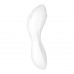 Satisfyer Curvy Trinity 5+ - okos, akkus 3in1 vibrátor (fehér)