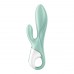 Satisfyer Air Pump Bunny 5 - okos, akkus pumpálható vibrátor (menta)