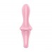 Satisfyer Air Pump Booty 5 - okos, akkus pumpálható anál vibrátor (pink)