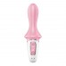 Satisfyer Air Pump Booty 5 - okos, akkus pumpálható anál vibrátor (pink)