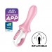 Satisfyer Air Pump Booty 5 - okos, akkus pumpálható anál vibrátor (pink)