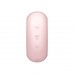 Satisfyer Pro To Go 3 - akkus, csiklóizgató vibrátor (pink)