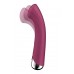 Satisfyer Spinning G-Spot 1 - forgó fejes G-pont vibrátor (piros)