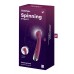 Satisfyer Spinning G-Spot 1 - forgó fejes G-pont vibrátor (piros)