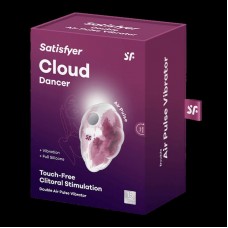 Satisfyer Cloud Dancer - akkus léghullámos csiklóizgató (pink-fehér)