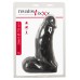 Realistixxx Real Giant - giga herés dildó - 22 cm (fekete)