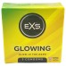 EXS Glow - vegán világító óvszer (3 db)