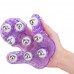 Roller Balls Massager - masszírozó kézfeltét (lila)