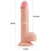 Lovetoy Nature Cock - tapadótalpas élethű dildó - 21cm (natúr)