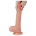 Lovetoy Nature Cock - kétrétegű élethű dildó - 20cm (natúr)