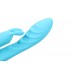 Loveline - akkus, vízálló, nyuszis csiklókaros vibrátor (kék)