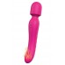 Vibes of Love Wand - akkus, melegítő, masszírozó vibrátor (pink)
