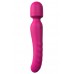 Vibes of Love Wand - akkus, melegítő, masszírozó vibrátor (pink)