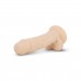 Real Fantasy Ashton - talpas, herés, élethű dildó (21cm) - natúr