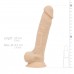 Real Fantasy Ashton - talpas, herés, élethű dildó (21cm) - natúr