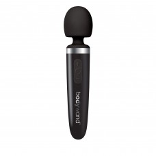 Bodywand Aqua - akkus mini masszírozó vibrátor (fekete)